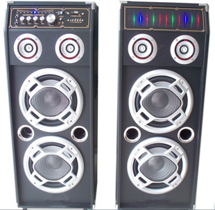 其他舞臺設備-大功率8寸專業有源舞臺音響usb接口晨練演出店鋪音箱戶外-其他舞臺.